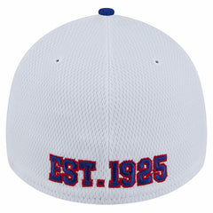 New York Giants New Era Dashmark Rays 39THIRTY Flex Hat White/Royal | NFL