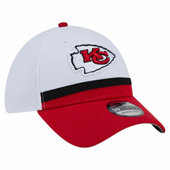 Kansas City Chiefs New Era Dashmark Rays 39THIRTY Flex Hat White/Red | NFL