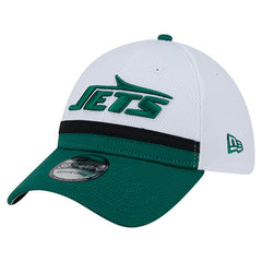 New York Jets New Era Dashmark Rays 39THIRTY Flex Hat White/Green | NFL