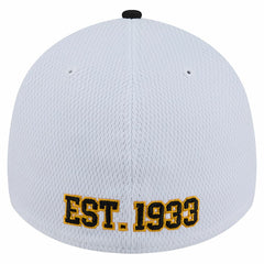 Pittsburgh Steelers New Era Dashmark Rays 39THIRTY Flex Hat White/Black | NFL