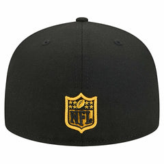 Pittsburgh Steelers New Era Group Chat 59FIFTY Fitted Hat Black | NFL