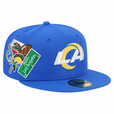 Los Angeles Rams New Era Group Chat 59FIFTY Fitted Hat Royal | NFL