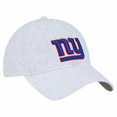 New York Giants New Era Women's Floral 9TWENTY Adjustable Hat White | NFL