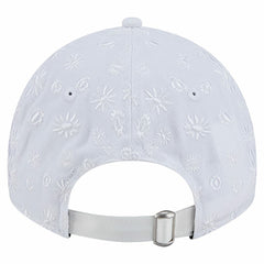 Los Angeles Chargers New Era Women's Floral 9TWENTY Adjustable Hat White | NFL