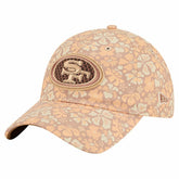 San Francisco 49ers New Era Women's Floral 9TWENTY Adjustable Hat Tan | NFL