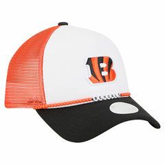 Cincinnati Bengals New Era Women's Friendship Bracelet 9FORTY Adjustable Hat White/Black | NFL