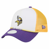 Minnesota Vikings New Era Women's Friendship Bracelet 9FORTY Adjustable Hat White/Purple | NFL