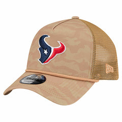 Houston Texans New Era Wheat Camo 9FORTY Adjustable Hat Tan | NFL