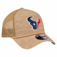 Houston Texans New Era Wheat Camo 9FORTY Adjustable Hat Tan | NFL