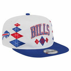 Buffalo Bills New Era Argyle 19TWENTY Adjustable Hat White | NFL