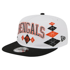 Cincinnati Bengals New Era Argyle 19TWENTY Adjustable Hat White | NFL