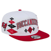 Tampa Bay Buccaneers New Era Argyle 19TWENTY Adjustable Hat White | NFL