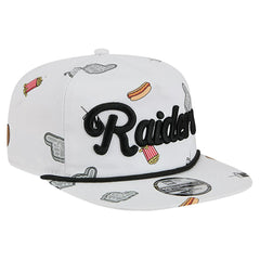 Las Vegas Raiders New Era Team Cheer 19TWENTY Snapback Hat White | NFL