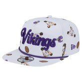 Minnesota Vikings New Era Team Cheer 19TWENTY Snapback Hat White | NFL