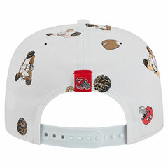 Kansas City Chiefs New Era Team Cheer 19TWENTY Snapback Hat White | NFL