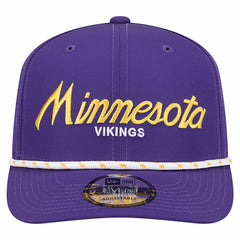Minnesota Vikings New Era Script 9SEVENTY Adjustable Hat Purple | NFL