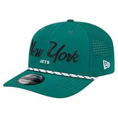 New York Jets New Era Script 9SEVENTY Adjustable Hat Green | NFL