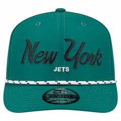 New York Jets New Era Script 9SEVENTY Adjustable Hat Green | NFL