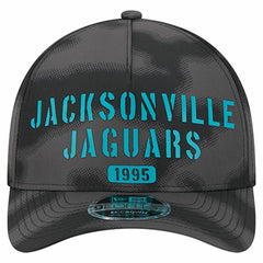Jacksonville Jaguars New Era Halftone Camo 9FORTY Hat Gray | NFL