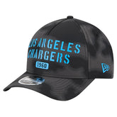 Los Angeles Chargers New Era Halftone Camo 9FORTY Hat Gray | NFL
