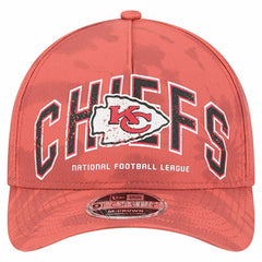 Kansas City Chiefs New Era Tie Dye Fade 9Forty M-Crown A-Frame Adjustable Hat Red | NFL