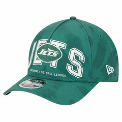 New York Jets New Era Tie Dye Fade 9Forty M-Crown A-Frame Adjustable Hat Green | NFL