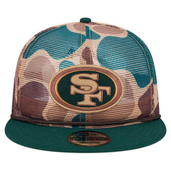 San Francisco 49ers New Era Duck Camo 9FIFTY Snapback Hat Camo | NFL