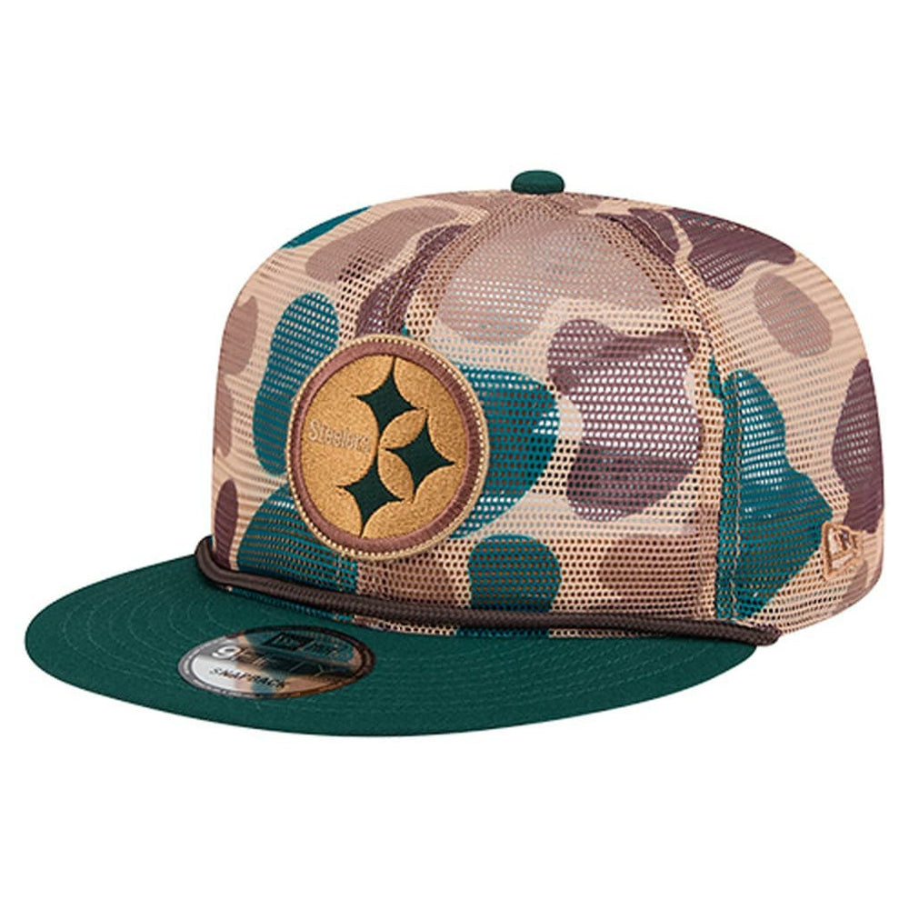 Pittsburgh Steelers New Era Duck Camo 9FIFTY Snapback Hat Camo | NFL