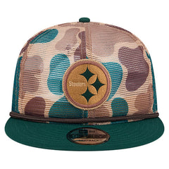 Pittsburgh Steelers New Era Duck Camo 9FIFTY Snapback Hat Camo | NFL