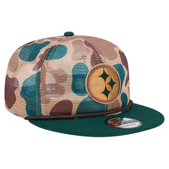 Pittsburgh Steelers New Era Duck Camo 9FIFTY Snapback Hat Camo | NFL