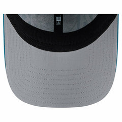 Jacksonville Jaguars New Era Overlap Logo 39THIRTY Stretch Fit Hat Teal | NFL