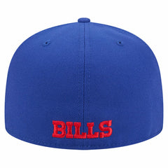 Buffalo Bills New Era Overlap Wordmark 59FIFTY Fitted Hat Royal | NFL