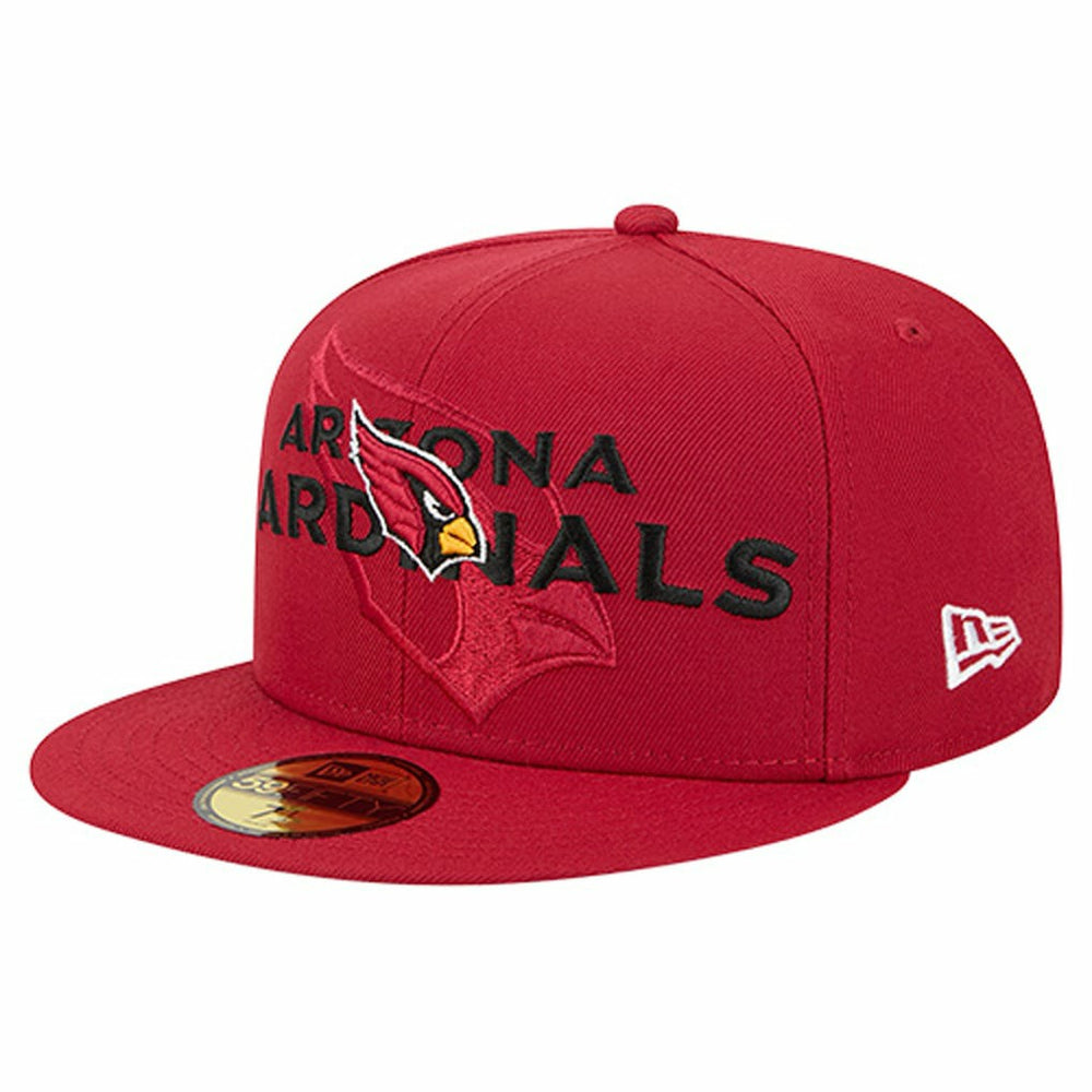 Arizona Cardinals New Era Overlap Wordmark 59FIFTY Fitted Hat Cardinal | NFL