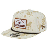 Houston Texans New Era Desert Rose 19TWENTY Adjustable Hat Cream | NFL