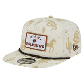 Miami Dolphins New Era Desert Rose 19TWENTY Adjustable Hat Cream | NFL