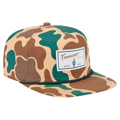 Tennessee Titans New Era Duck Rope 19TWENTY Snapback Hat Camo | NFL