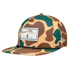 Kansas City Chiefs New Era Duck Rope 19TWENTY Snapback Hat Camo | NFL