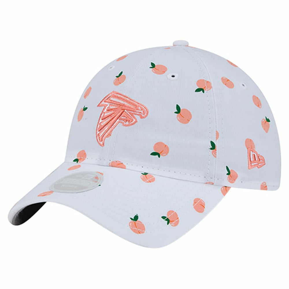 Atlanta Falcons New Era Women's Fruit Pattern 9TWENTY Adjustable Hat White | NFL