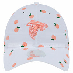 Atlanta Falcons New Era Women's Fruit Pattern 9TWENTY Adjustable Hat White | NFL