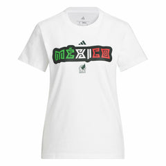 Mexico National Team Women's Jersey Hook T-Shirt White | Adidas