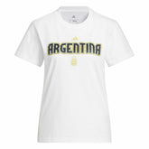 Argentina National Team Women's Jersey Hook T-Shirt White | Adidas cheap