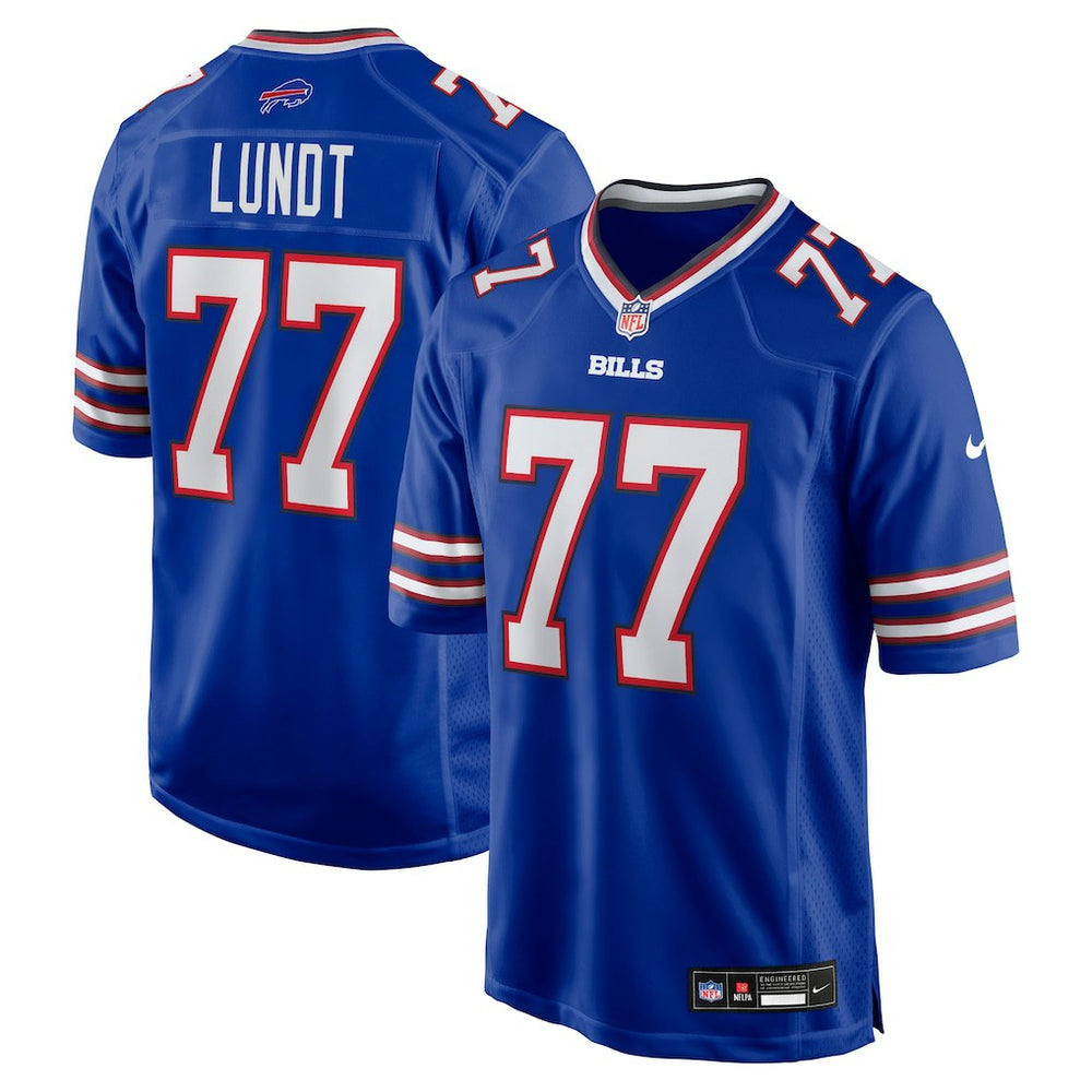 Chase Lundt Buffalo Bills Team Game Jersey Royal | Nike for Sale