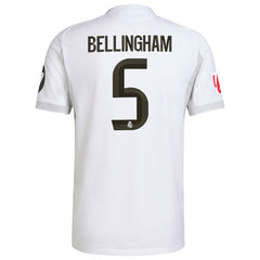 Jude Bellingham Real Madrid 2025/26 Home Jersey White | Adidas Online