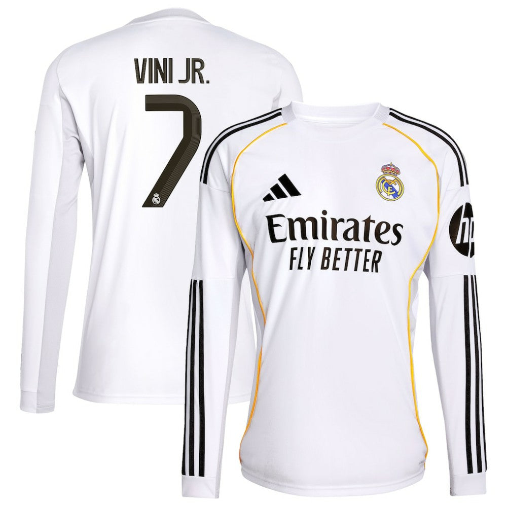 Vini Jr. Real Madrid 2025/26 Home Replica Jersey White | Adidas Online