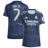 Vini Jr. Real Madrid Women's 2025/26 Away Replica Player Jersey Blue | Adidas Online