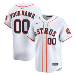 Houston Astros Nike Youth Home Custom Limited Jersey - MLB