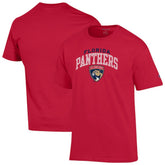 Florida Panthers Champion Primary Logo T-Shirt - Red - NHL