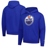 Edmonton Oilers Champion Primary Logo 1-Hit Pullover Hoodie - Royal - NHL