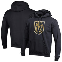 Vegas Golden Knights Champion Primary Logo 1-Hit Pullover Hoodie - Black - NHL