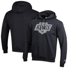 Los Angeles Kings Champion Primary Logo 1-Hit Pullover Hoodie - Black - NHL